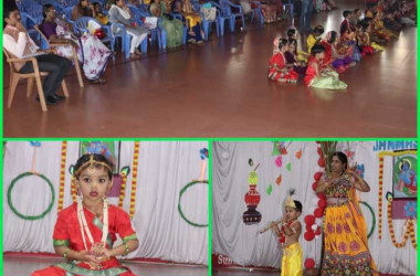 Celebration of Krishna Janmashtami by Montessori section 