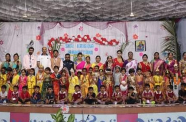 Celebration of Krishna Janmashtami by Montessori section 